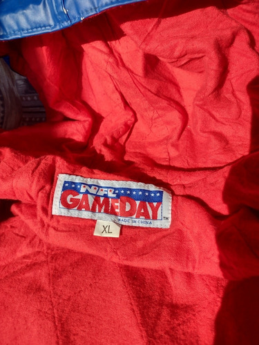 Chamarra Nfl Gameday Original Hombre Xl Giants Impermeable (Usado)