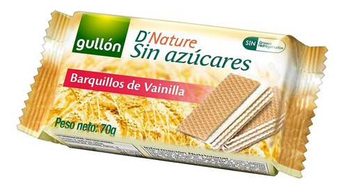 Obleas Gullon Vainilla X 70 Grs