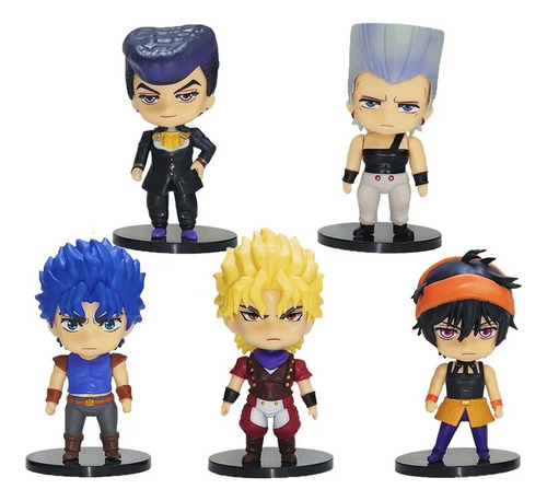 Set Figuras X 5 Jojo Bizarre Adventure Anime 