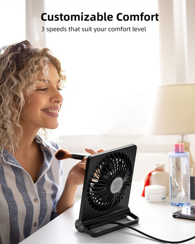 Ventilador Usb Koonie Strong Wind, Ultrasilencioso, Pequeño