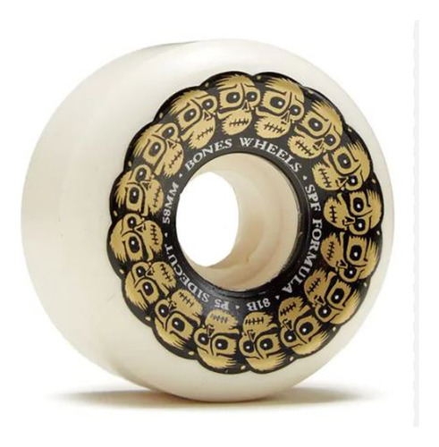 Roda Bones Spf 60mm - Poliuretano 84a Skatepark