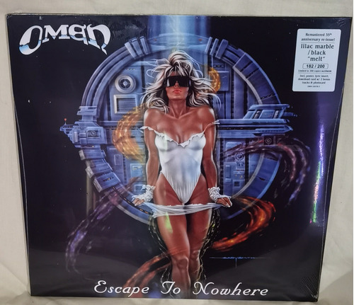 Vinilo Omen -escape To Nowhere- Iron Maiden, Accept