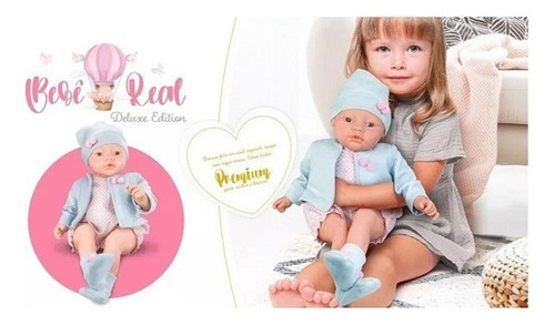 Boneca Bebe Real Deluxe Edition Roma