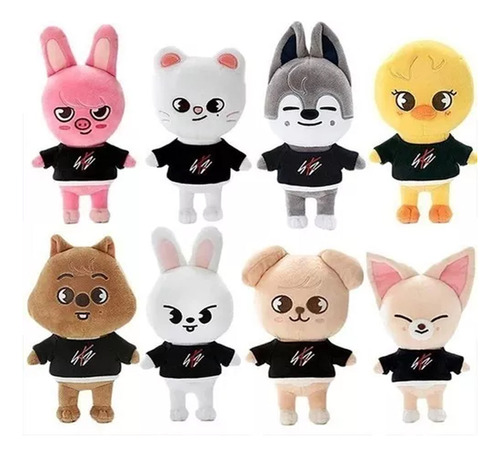 8 Unidades Muñecos Skzoo Peluches Stray Kids Animales K Pop