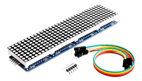 Modulo Matriz De Puntos 8/32 Micro Controlador Raspberry 