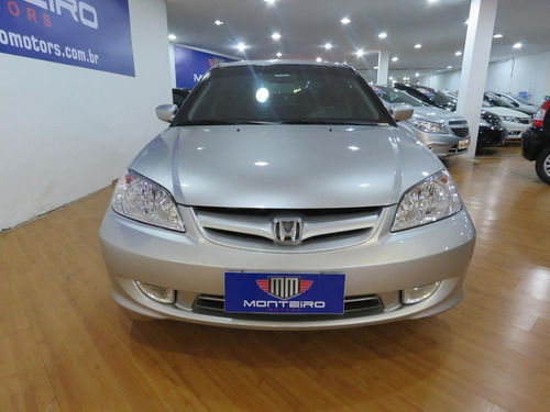Honda Civic 1.7 Ex Aut Blindagem Iiia Completa C/ Couro