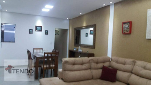 Sobrado 224 M² - Venda - 3 Dormitórios - 1 Suíte - Jardim Las Vegas - Santo André/sp - So0547