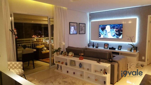 Apartamento Com 3 Dormitórios À Venda, 124 M² Terraços Jardim Do Colinas Sjcampos/sp - Ap1934