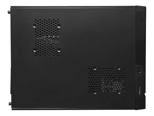 Gabinete Slim Acteck C Fuente 450w Color Negro Piano Atom Negro