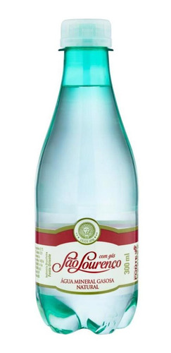 Pack Água Mineral Com Gás São Lourenço Gfa 300ml 12 Unidades
