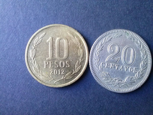 Moneda Argentina 20 Centavos Níquel 1926 (c7)