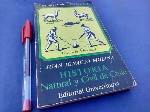 Juan Ignacio Molina Historia Natural Y Civil De Chile