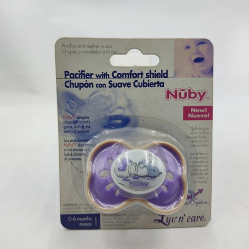 Chupón Nuby 0-6m Mod 4707