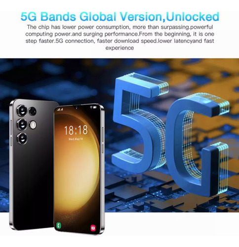 Teléfono Inteligente S23 Ultra/1+8gb Para Android Ios