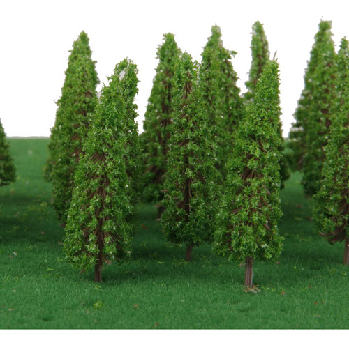 50 De Trenes Modelo De Árbol 1: 100 Ho Oo Jardín Paisaje