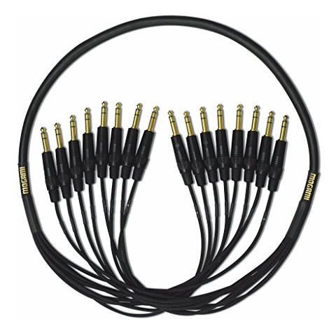 Cable De Audio Mogami Gold 8 Trs-trs-25, 8 Canales, 1/4puLG