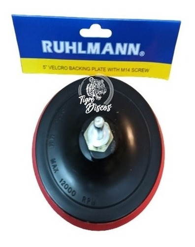 Imagen 4 de 7 de Pad Pulir + Disco Adaptador Amoladora Taladro Tigre Discos
