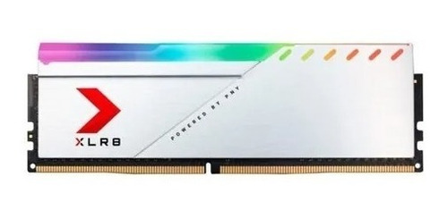 Memoria Ram Xlr8 Gaming Epic-x Rgb Color White 8gb Ddr4 Pny 