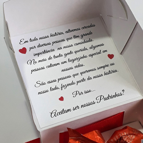 Imagem 4 de 4 de 20 Caixas Convite Padrinhos Casamento Corsage Gravata