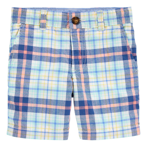 Short A Cuadros Algodon Carters 1k375910