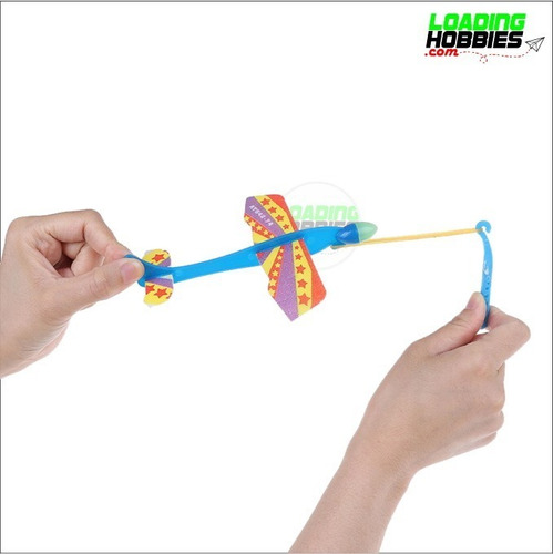 Imagen 5 de 10 de Avion Delta Jet Lanzar Planeador Niños Plastico Impreso 3d