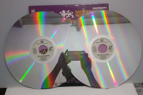 Laserdisc(2) The Lion In Winter - Peter O'toole, K. Hepburn