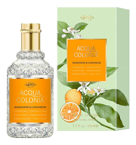 Agua Colonia Spray Recargable Mandarine Cardamom 50ml 4711