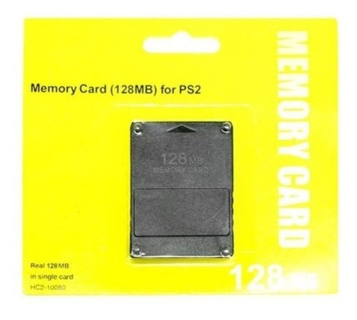 Nuevo Negro 128 Mb 128 M De Memoria Tarjeta De Consola Ps2 P