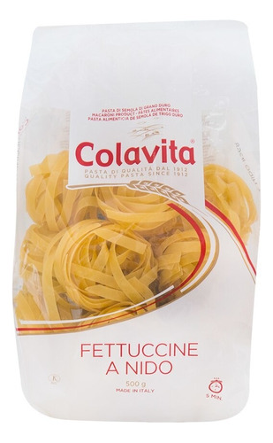 Macarrão Fetuccine Colavita 500g