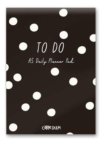 Pukka Pad, Carpe Diem A5 Daily Desk Planner Pad Con 60 Hojas