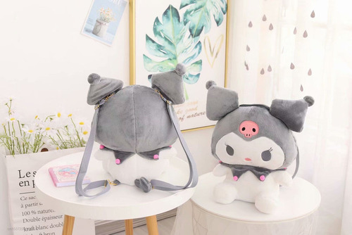 Q Estudiante De Mochila De Felpa Bolsa De Dibujos Animados