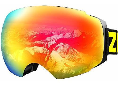 Zionor X4 - Gafas De Esquí Y Snowboard Con Imán De Doble Cap