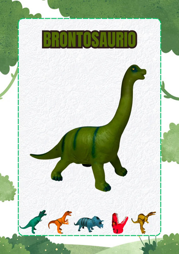 Dinosaurio Goma Resistente Juguete Gigante Realista Variedad