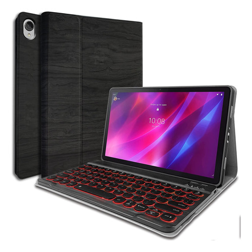 Funda Soporte Negra Teclado Para Lenovo Tab P11 Plus