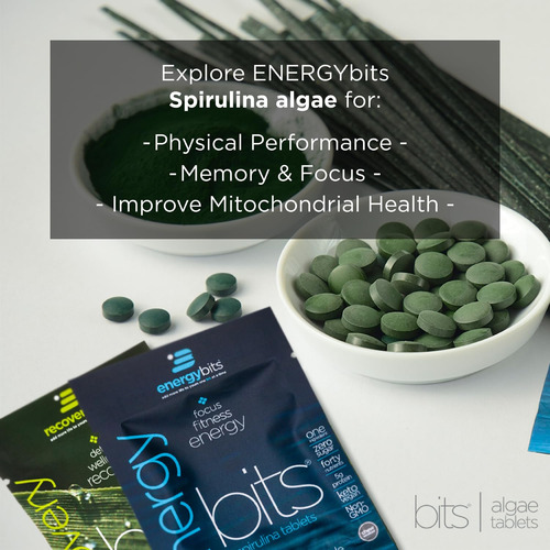 Comprimidos De Espirulina Energybits Organic 1000 Comprimido