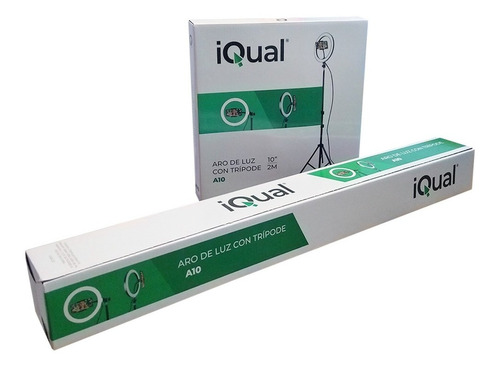 Aro De Luz Iqual A10 Con Tripode 2 Metros Usb 360 10w Promo