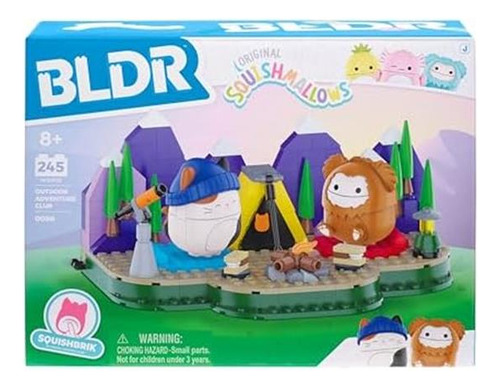 Bldr Squishmallows Benny Y Cams Set De Construcción De Al Y
