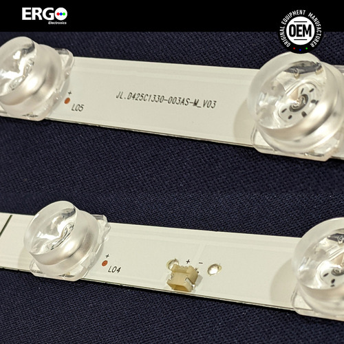 Dt Leds Para 43h4000gm 43h5500g 43h4000gm 2t - Aluminio