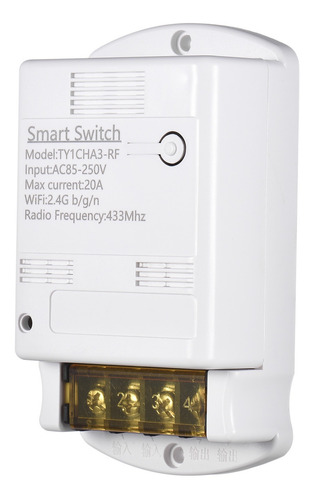 Imagen 3 de 9 de Wifi Smart Switch 10a Inalámbrico Temporizador De Luz 433mhz