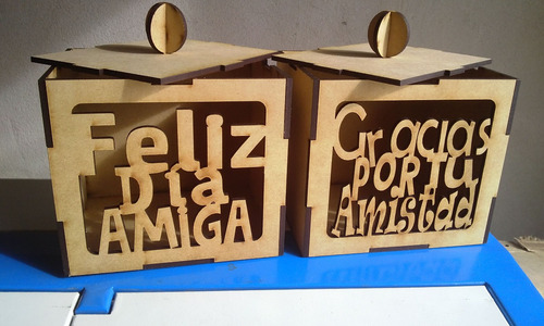 Cajas Para Tazas Del Dia Del Amigo/a