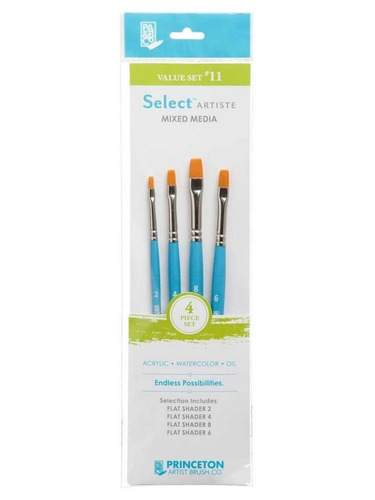 Princeton Select Artiste - Set 4 Pinceles Value Set 11