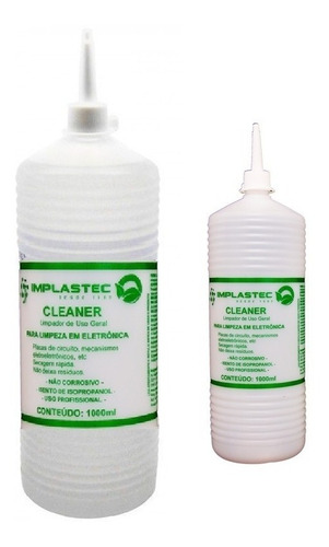Cleaner Limpa Placas E Lava Placa Isopropilico 1l Implastec
