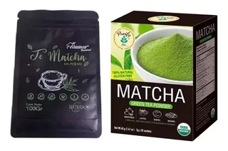 Te Matcha Original Pack X2 Acelera Metabolismo Y Baja Peso