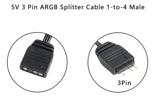 Controlador Rgb Con Control Remoto Para Leds + Splitter 1x6