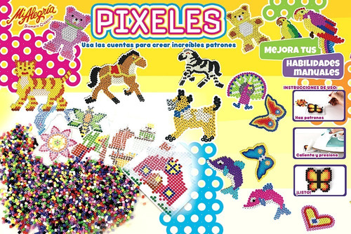 Imagen 2 de 3 de Diseños Con Pixeles Mi Alegría