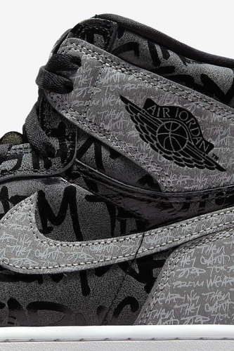 Zapatillas Nike Air Jordan 1 Retro High Og Black Originales