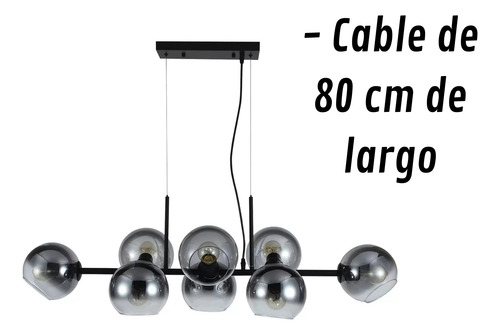 Lámpara Colgante Led Orion De Empire Lighting, Moderna Dorado