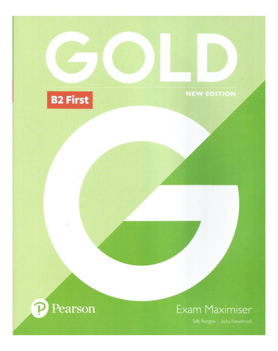 Gold B2 First - Coursebook New Edition Maximiser - Pearson