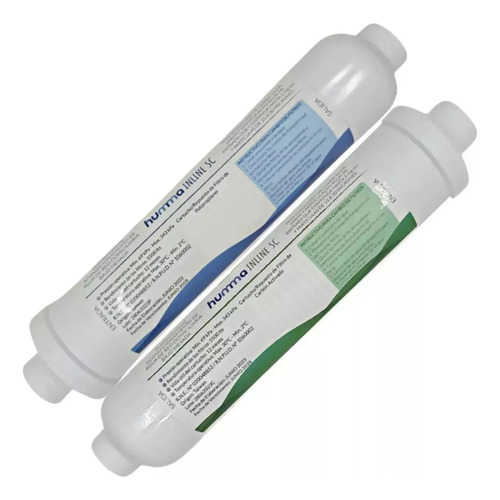 Filtro Inline Humma Para Bajo Mesada Y Dispenser A Red Anmat