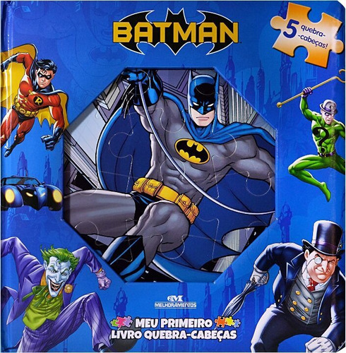 Batman   Meu Primeiro Livro Quebra-cabecas